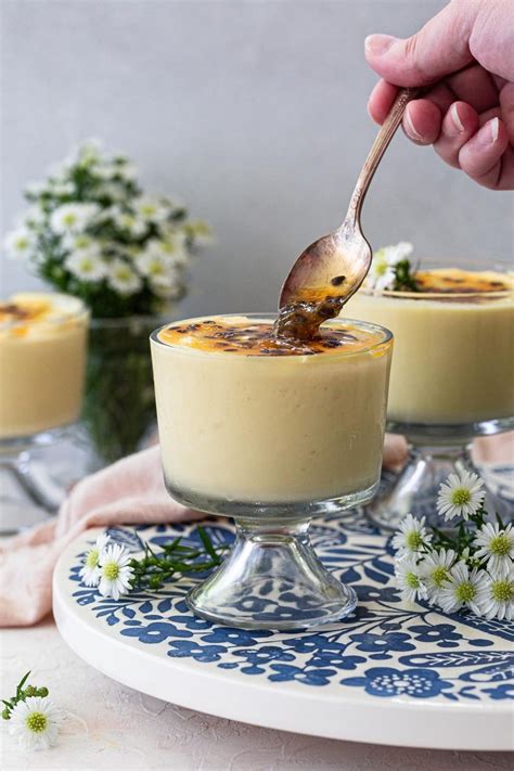 Brazilian Passion Fruit Mousse Recipe Olivia S Cuisine