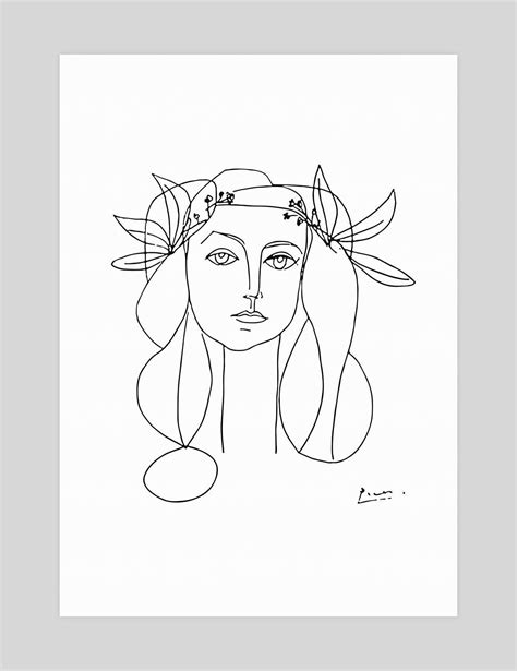 Pablo Picasso Woman Drawing