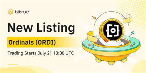 Ordinals ORDI Is Listing On Bitrue Bitrue FAQ