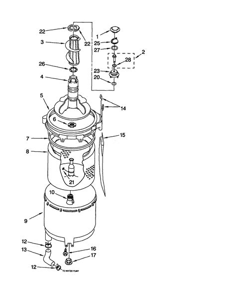 Kenmore Stackable Washer Dryer Parts Diagram