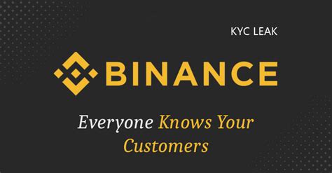 🥇 Binance Confirma Que Los Piratas Informáticos Obtienen Datos Kyc De Usuarios De Proveedores