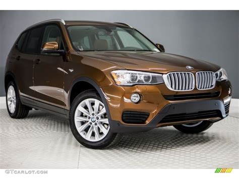 Chestnut Bronze Metallic 2017 Bmw X3 Sdrive28i Exterior Photo