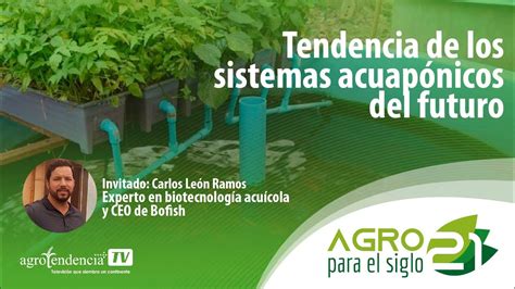 Tendencia De Los Sistemas Acuap Nicos Del Futuro Agro Para El Siglo