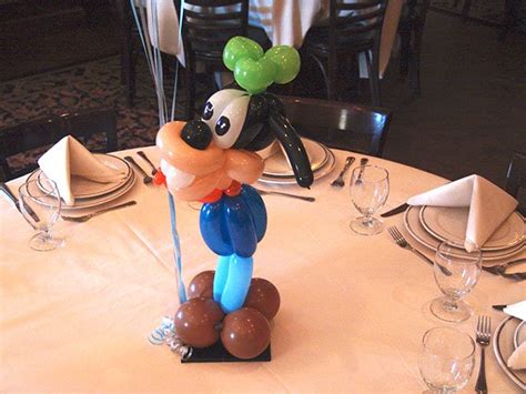 Twisted Goofy Balloon Centerpieces