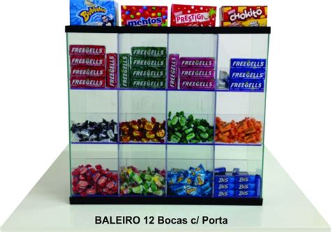 Vitrine Expositora Baleiro Para Doce Balas X X Mercado Livre