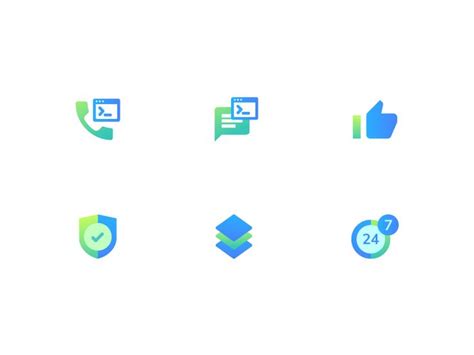 Gradient Icons Icon Design Icon Design Inspiration Flat Design Icons