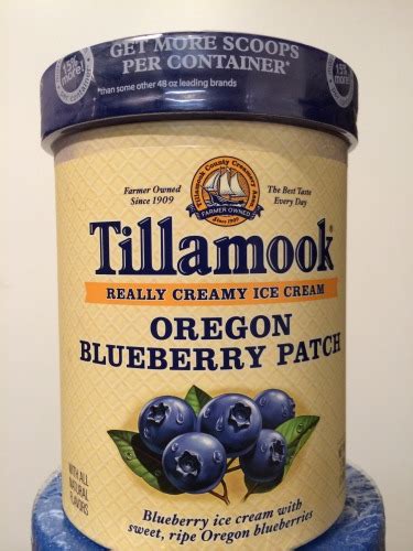 Tillamook New Ice Cream Flavors Oregon Blueberry Patch And Oregon