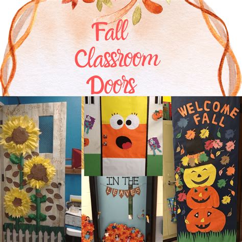 Decorating Classroom Doors For Fall Kobo Building