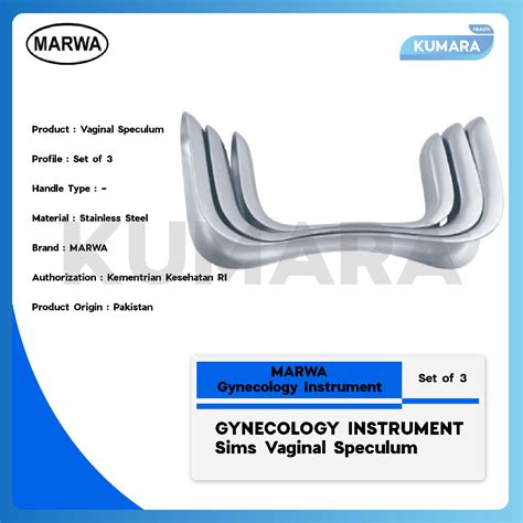 Jual MARWA Sims Vaginal Speculum Spekulum Sims Shopee Indonesia