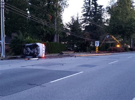 Surrey Crash Leaves One Person With Life Altering Injuries