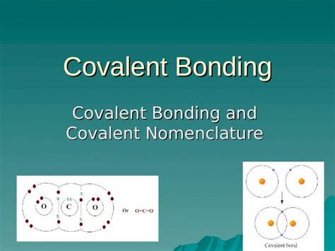 PPT Covalent Bonding Covalent Bonding And Covalent Nomenclature