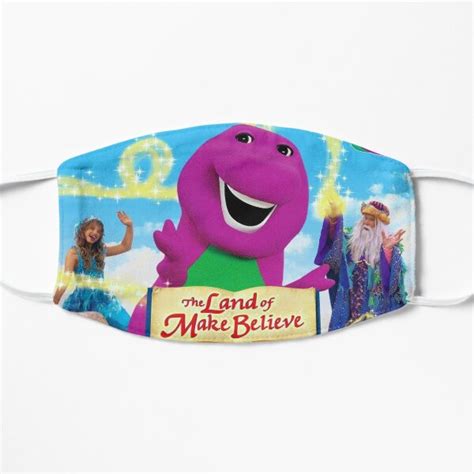 Barney The Dinosaur Face Masks Redbubble