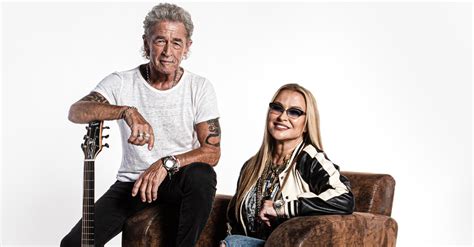 Wahnsinn Anastacia Peter Maffay Backstage Beim Konzert Treffen