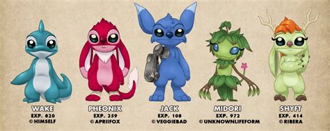 Experiment List 02 by Ribera.deviantart.com on @DeviantArt | Lilo and stitch experiments, Lilo ...