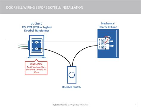 Ring Doorbell Transformer Wiring Diagram : Doorbell Transformer 24v & Connect The Other End Of ...