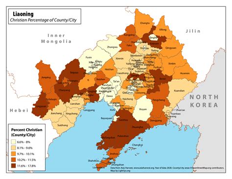 liaoning province asia harvest