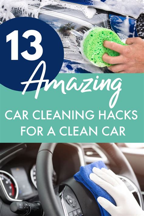 13 Amazing Diy Car Cleaning Hacks For A Clean Car Car Cleaning Hacks