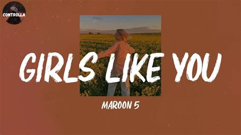 Maroon 5 Girls Like You Lyric Video Youtube