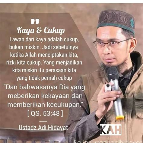 Ustadz Adi Hidayat Quotes : 35 Kata Kata Bijak Ustadz Adi Hidayat Kata Kata Mutiara Bucin ...