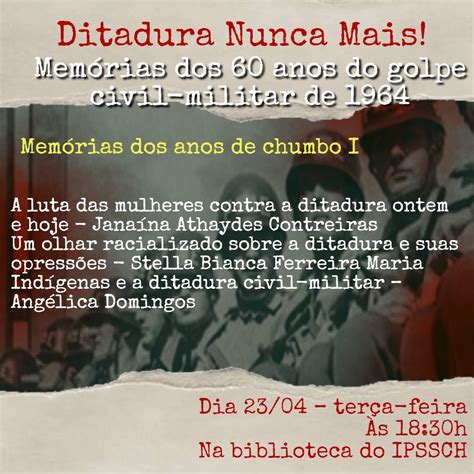 Biblioteca do IPSSCH organiza atividades em memória dos 60 anos do