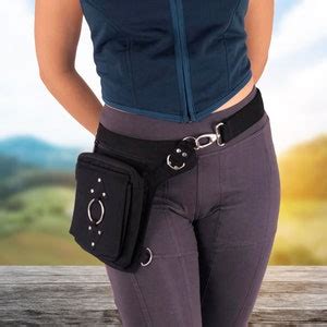 Eclipse Bag Silver Mishu Hip Belt Pocket Belt Convertible Bag