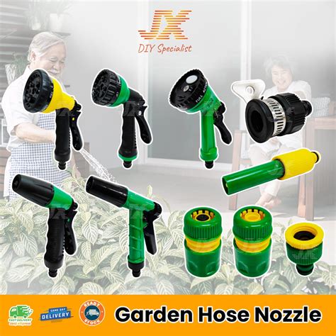 Water Hose Nozzle Garden Spray Nozzle Hose Multifunction Garden High ...