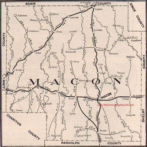 Macon County Missouri Plat Map Hot Sex Picture