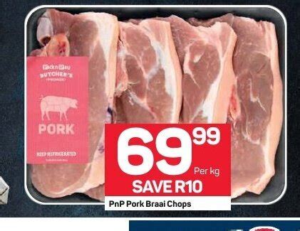 PnP Pork Braai Chops Offer At Pick N Pay