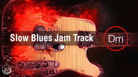 Slow Blues Backing Track Bass And Drums Only In D Minor Youtube