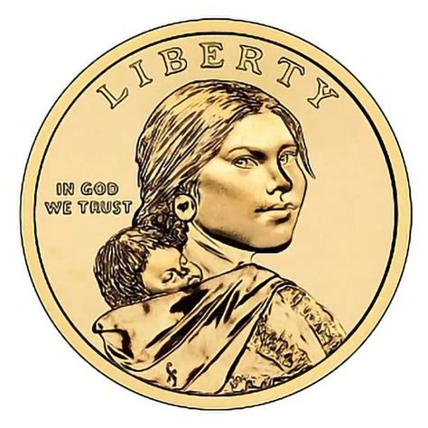 P Wampanoag Treaty Sacagawea Dollar Collectible Sacagawea