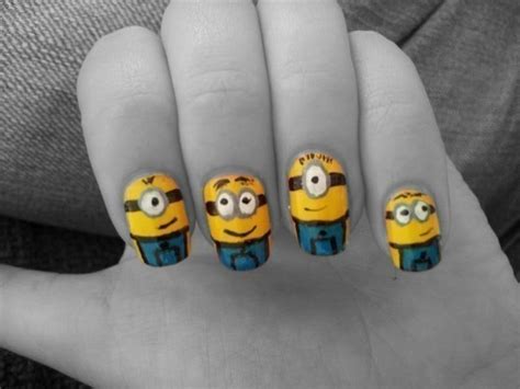 Minion Nails Tutorial