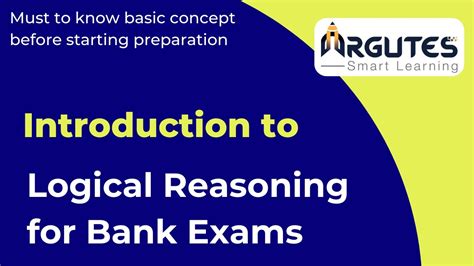 Introduction To Logical Reasoning For Bank Exams In English YouTube