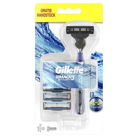 Gillette Mach3 Start Rakhyvel 5 Rakblad Elgiganten