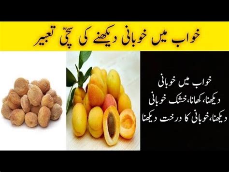 Khwab Mein Khubani Dekhna Apricot In Dream Khwab Mein Khubani Khana