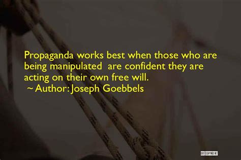 Top 36 Goebbels Propaganda Quotes And Sayings