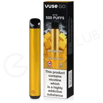 Mango Ice Vuse Go Disposable Vape