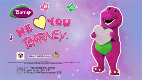 We Love You Barney💜💚💛 Custom Audio Subscribe Youtube