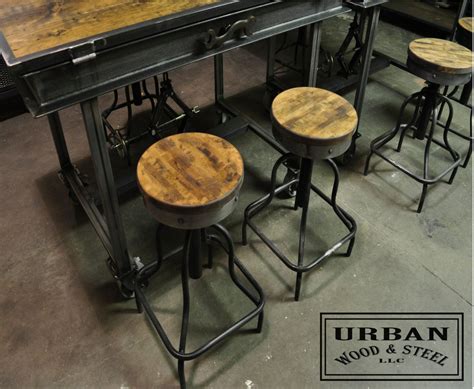 Table Metal Design Industriel