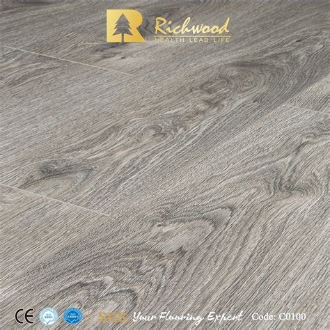 Household Mm E Embossed Hickory Sound Absorbing Indoor Wood