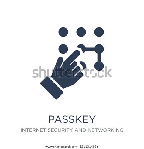 Passkey Icon Trendy Flat Vector Passkey Stock Vector Royalty Free 1211314936 Shutterstock