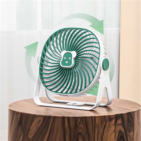 Ventilator Portabil Pentru Birou Reincarcabil Usb Trepte De Viteza