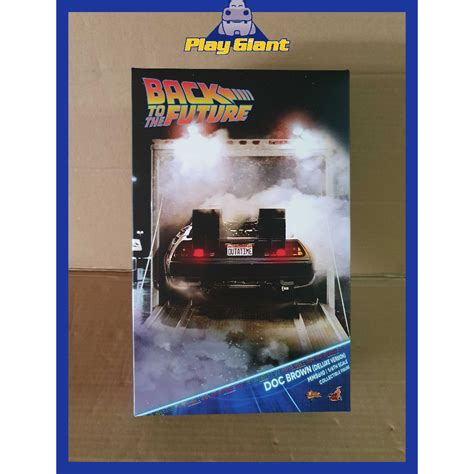 Hot Toys MMS610 Doc Brown Deluxe Version Back To The Future 1 6 Scale Shopee Philippines