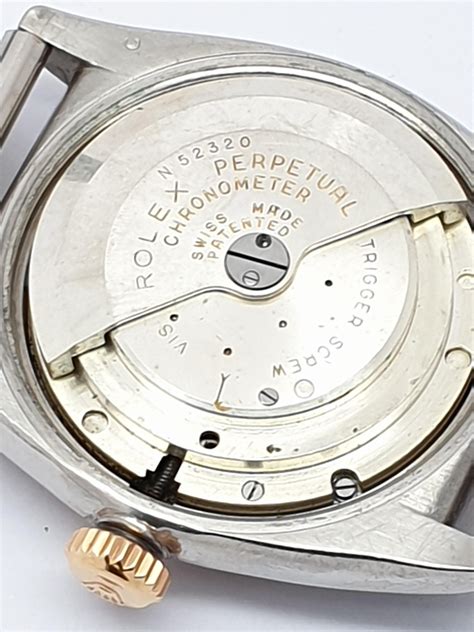 Vintage Rolex Bubble Back 3372 Chronometer Watch For Sale At 1stDibs