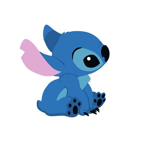 Stitch Cute (Lelo & Stitch) Digital DXF | PNG | SVG Files! – Claire B's ...