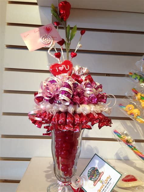 Flowers And Candy Bouquet