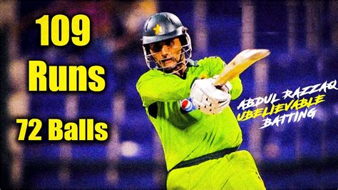 Abdul Razzaq 109 Off 72 Balls Vs South Africa Pakistan Vs SA