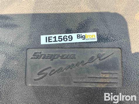 Snap-On Scanner Diagnostic Code Reader BigIron Auctions