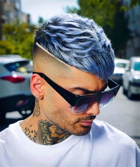 ️Mens Hairstyles With Blue Highlights Free Download| Goodimg.co