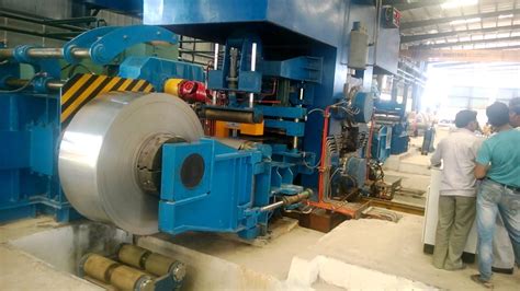 4hi Cold Rolling Mill With Agc Youtube