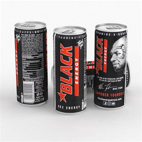 3D Beverage Can Black Energy Sex Energy 250ml 2022 TurboSquid 1930467